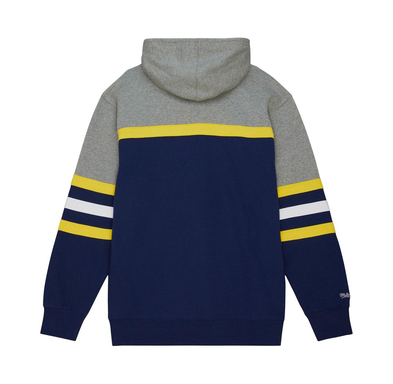 Men's Navy Michigan Wolverines Head Coach Pullover Hoodie