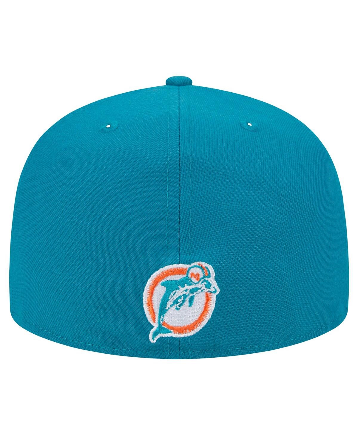 Men's New EraMiami Dolphins City Originals 59FIFTY Fitted Hat - Aqua