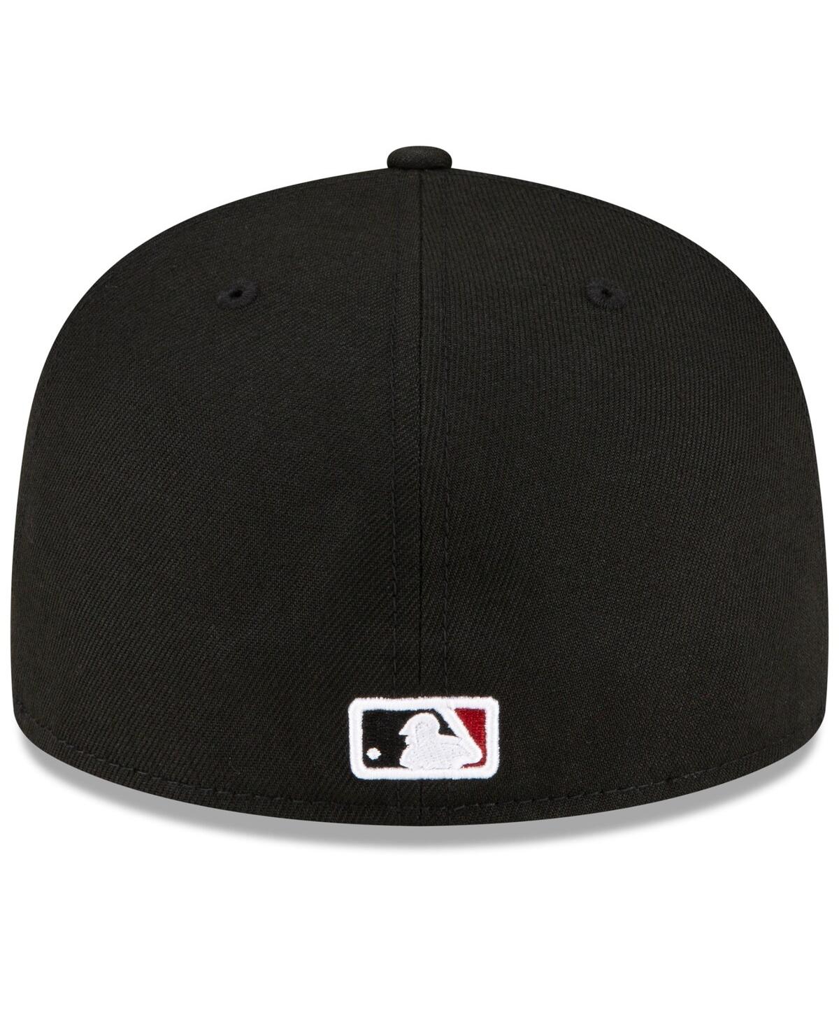 Men's New EraArizona Diamondbacks Alternate Authentic Collection On-Field 59FIFTY Fitted Hat - Black