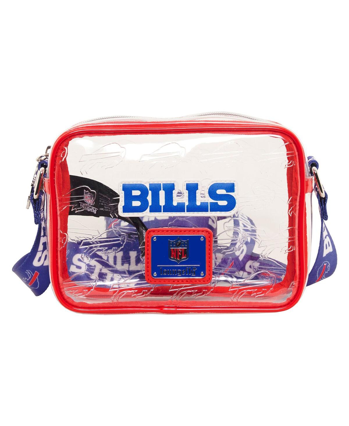 Women's Loungefly Buffalo Bills Clear Crossbody Bag - Red