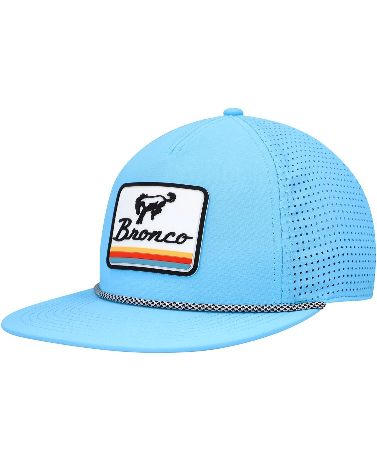 American Needle Men's  Blue Bronco Buxton Pro Adjustable Hat
