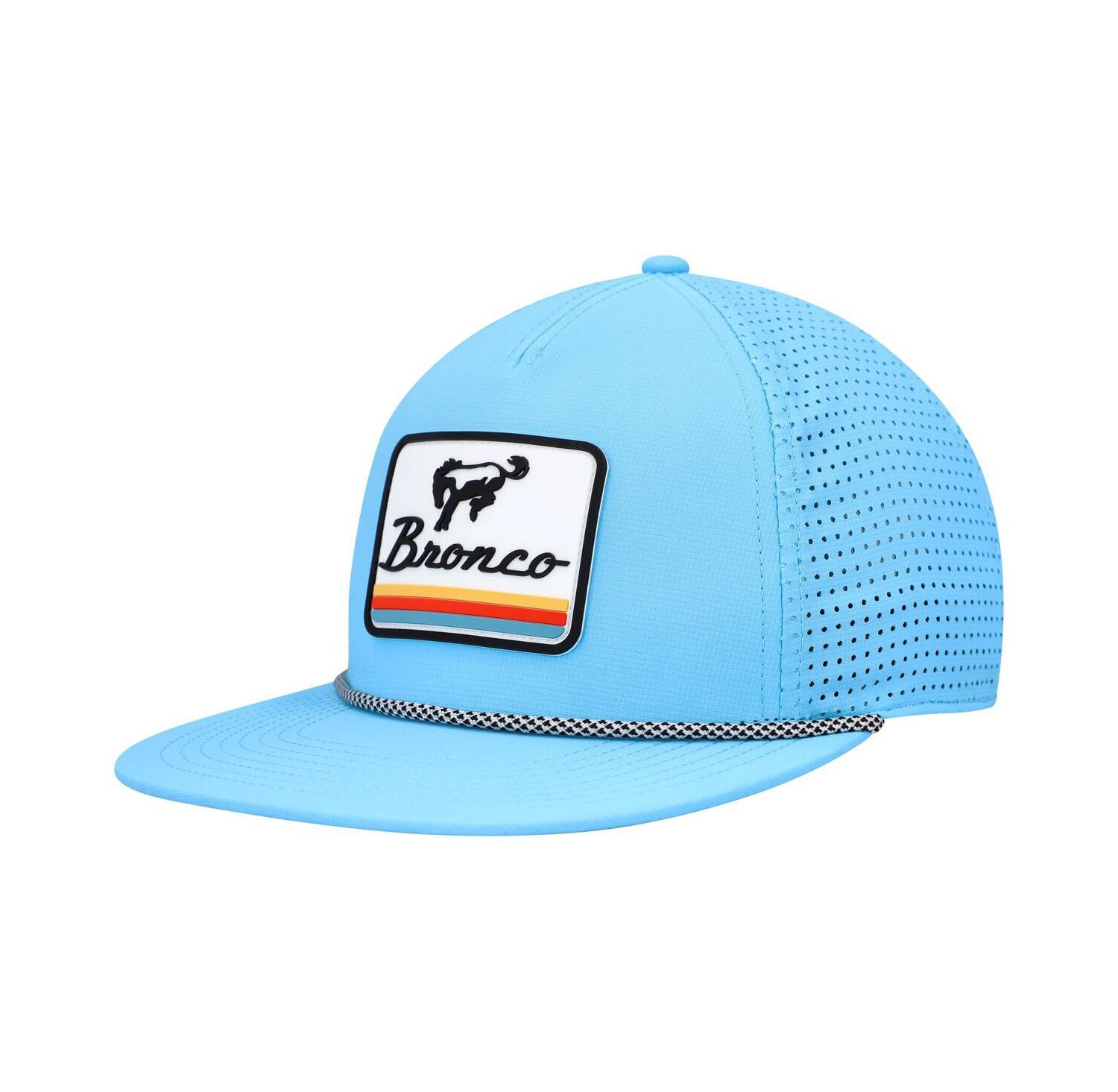 Men's Blue Bronco Buxton Pro Adjustable Hat