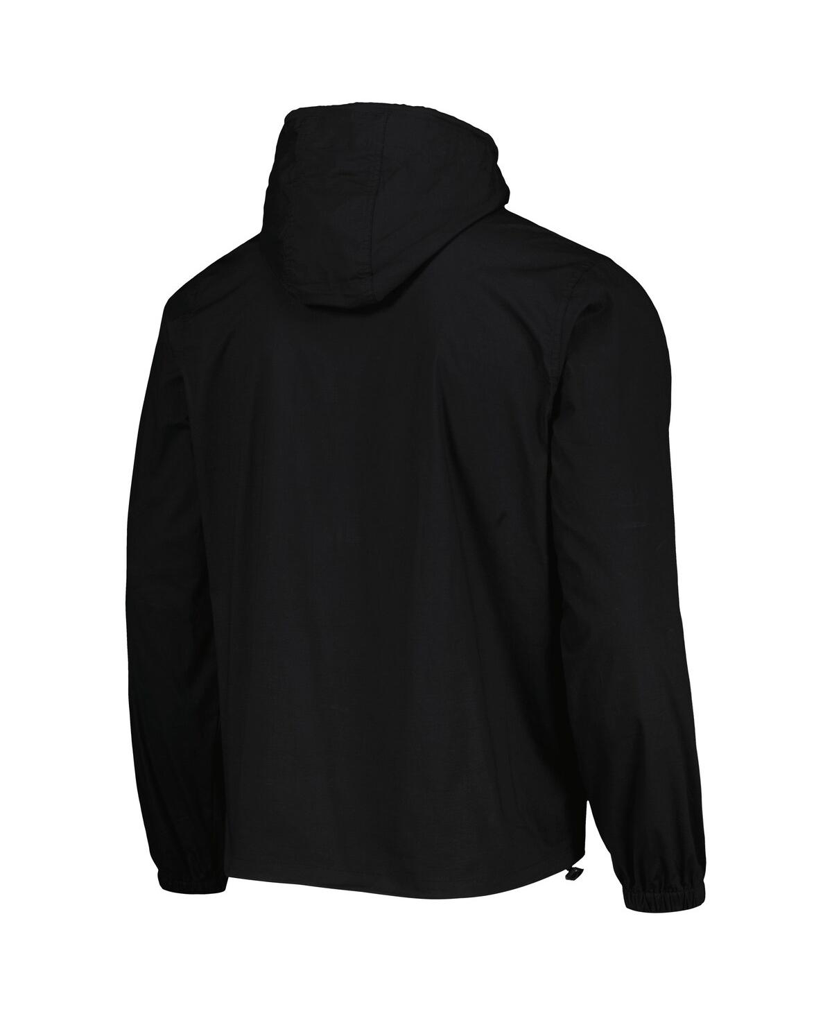 Shop Sportiqe Men's  Black Phoenix Suns Madera Ripstop Full-zip Jacket