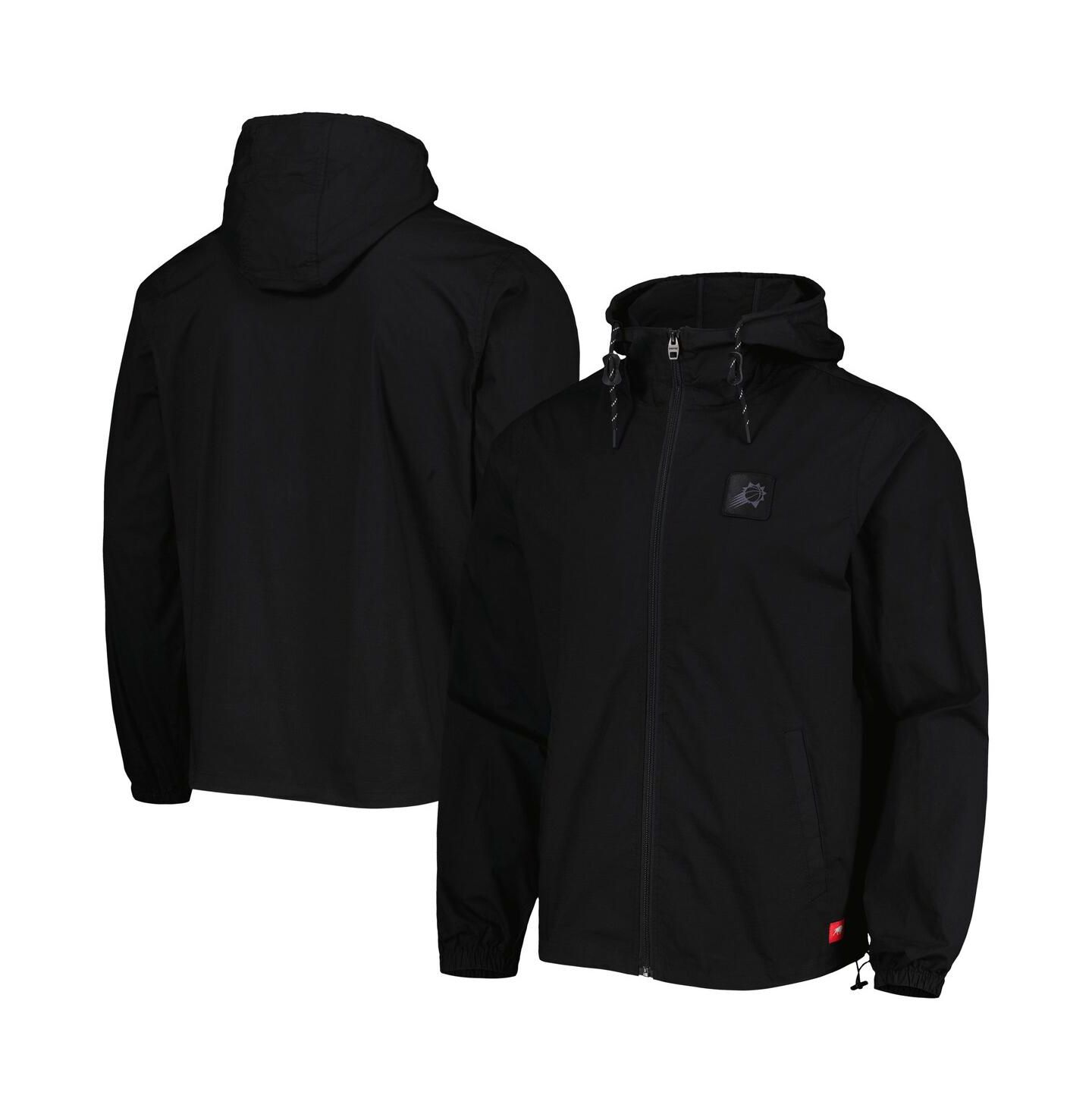 Мужская куртка Sportiqe Black Phoenix Suns Madera Ripstop Full-Zip — фото 1