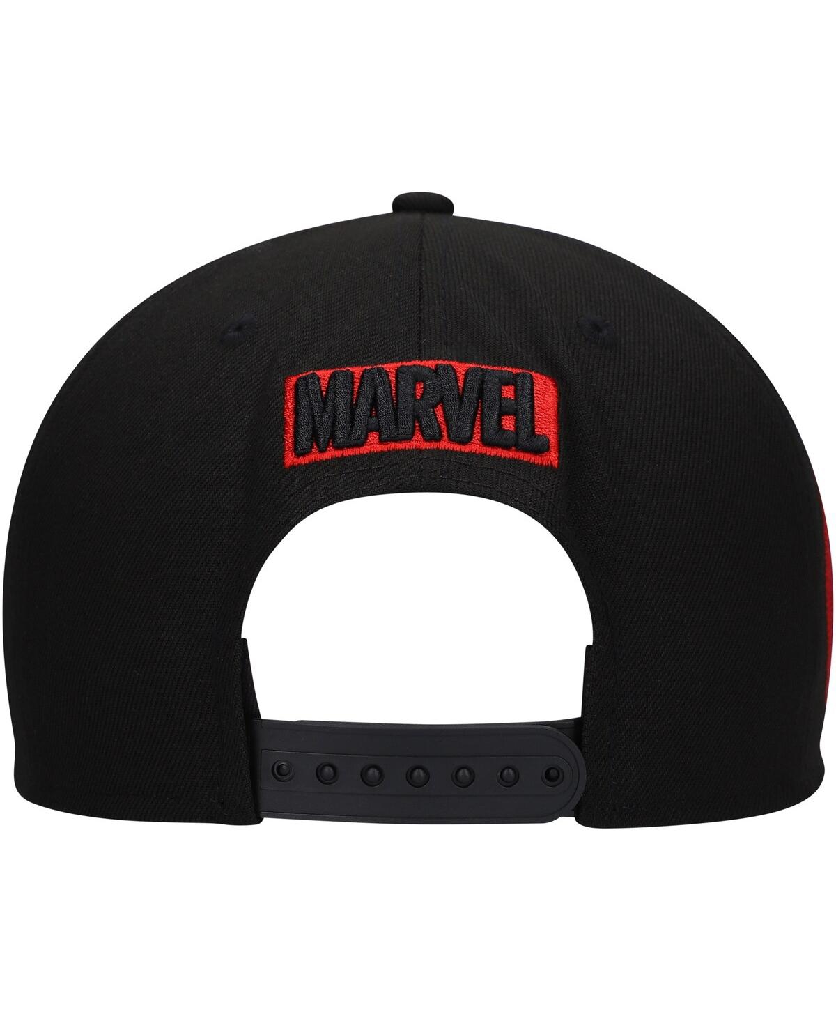 Shop Lids Men's Black Spider-man Elements Snapback Hat
