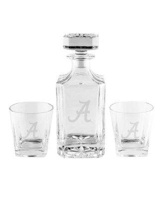Alabama Crimson Tide 3-Piece Decanter Set - Macy's