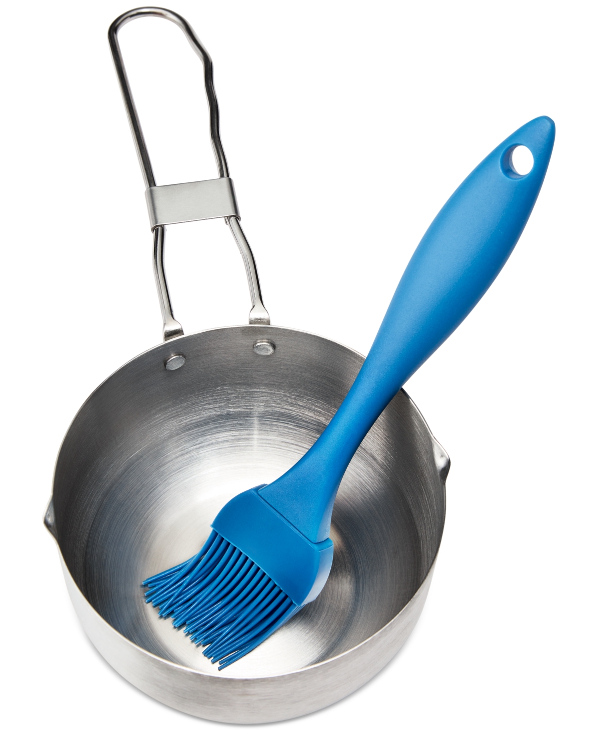 Shop The Cellar Saucepan And Brush Blue, Created For Macy's In No Color