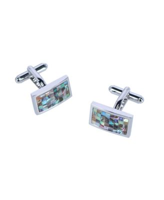 Cufflink Holiday Pack Snowflake and Mother of Pearl Set