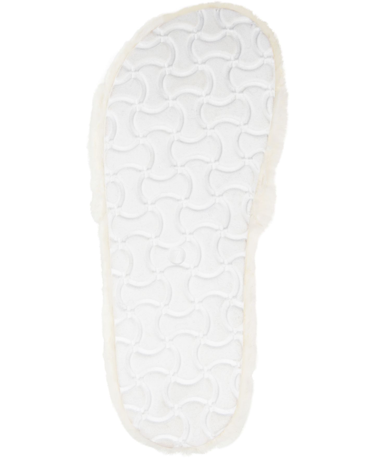 Женские тапочки Journee Collection Shadow Slide Slippers, цвет: Слоновая кость — фото 5