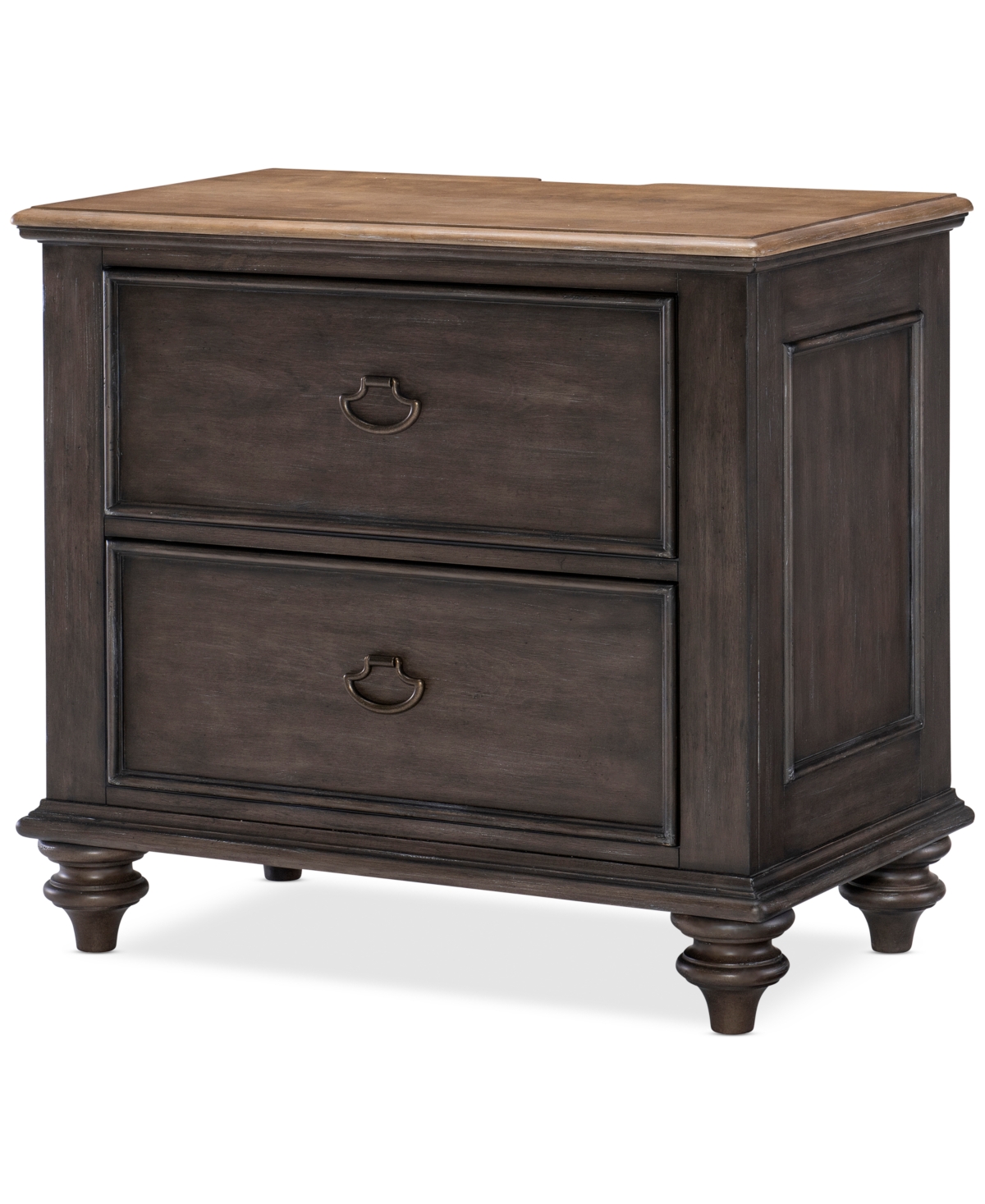 Mandeville 3pc Bedroom Set (Upholstered Storage Bed + Dresser + 2-Drawer Nightstand)