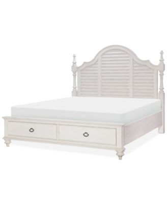 Mandeville Louvered Queen Storage Bed