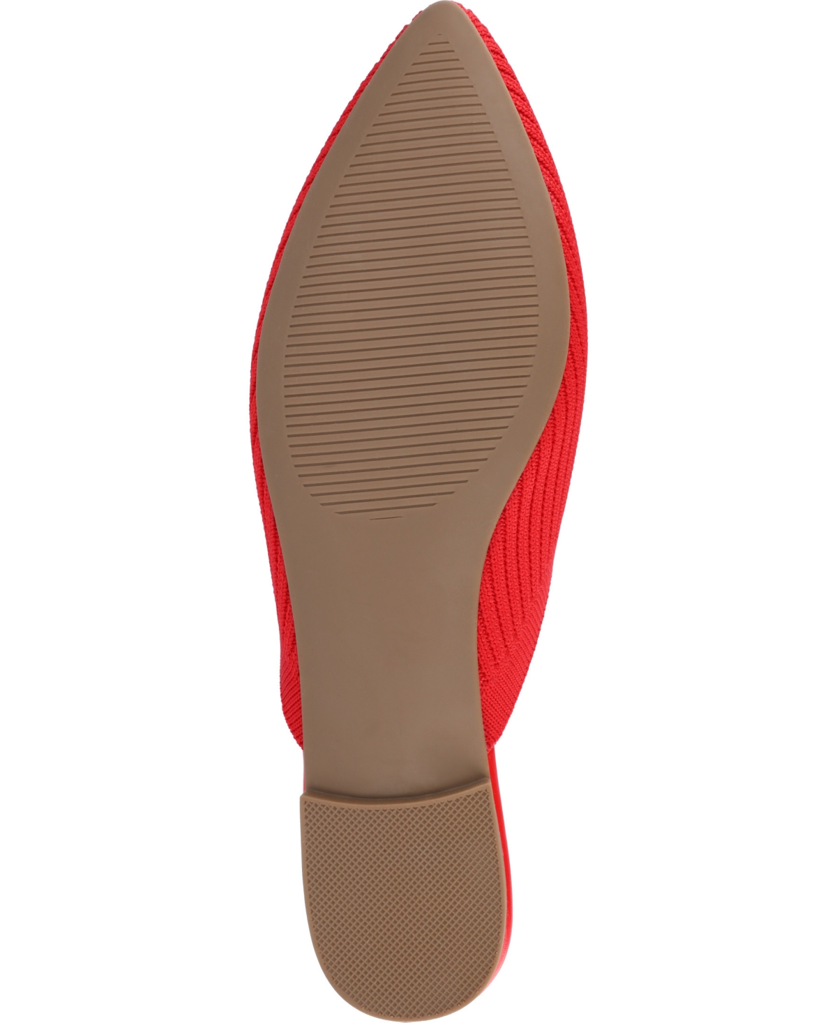 Shop Journee Collection Women's Aniee Knit Mules In Red
