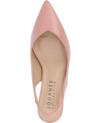 Women's Mikoa Slingback Pointed Toe Kitten Heels