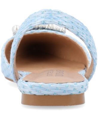 Women's Hannae Embellished Slingback Flats