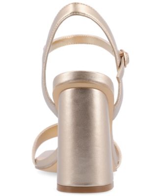 Women's Tivona Square Toe Block Heel Dress Sandals