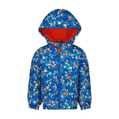 Toddler Boys Printed Puffer Jacket