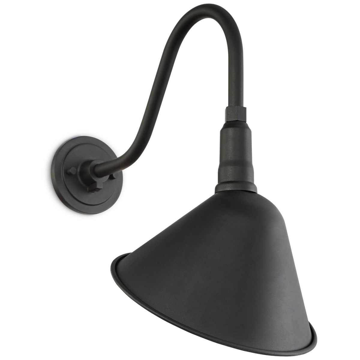 Neihart Industrial Barn Wall Light SconceHardwired 10 1/2