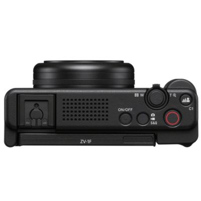 ZV-1F Vlog Camera for Content Creators and Vloggers (Black) Bundle