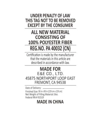 Coleman Plush Reversible HeiQ Smart Temperature Down Alternative Blanket, Full/Queen