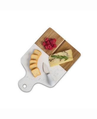 Maison Du Fromage 4-Piece Charcuterie Rectangular Cheese Board and Cheese Tools Set