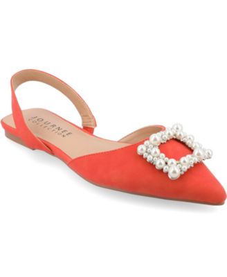 Women's Hannae Embellished Slingback Flats