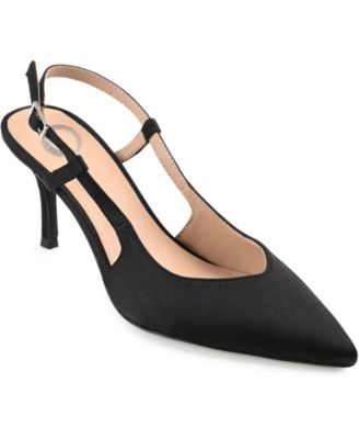 Women's Knightly Satin Slingback Pumps