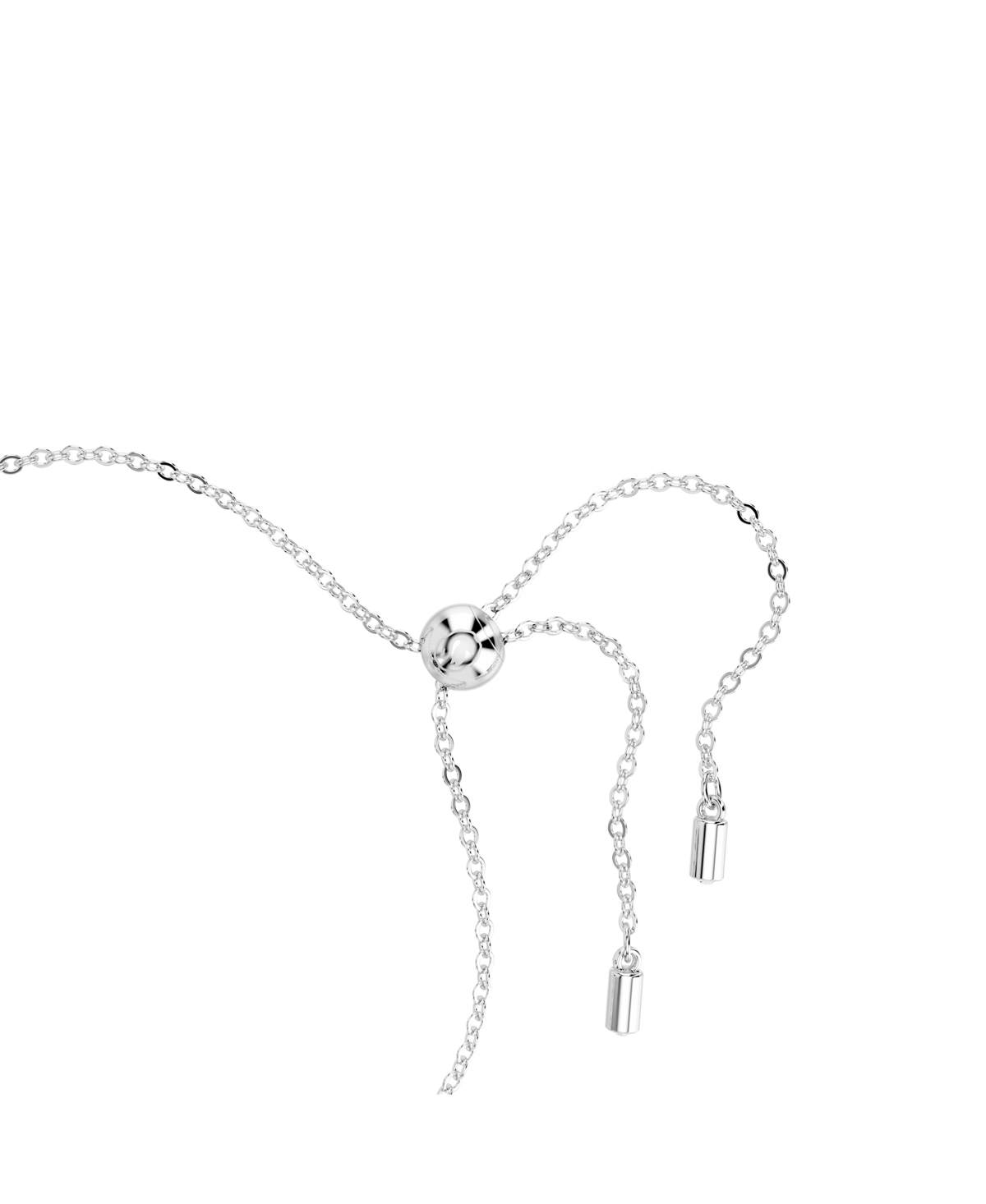 Swarovski Swan, Rhodium Plated Iconic Swan Bracelet - Gray