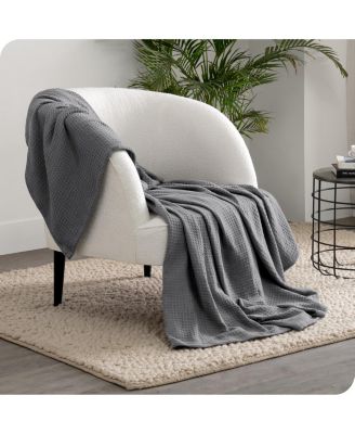 Cotton Waffle Blanket, Twin/Twin XL