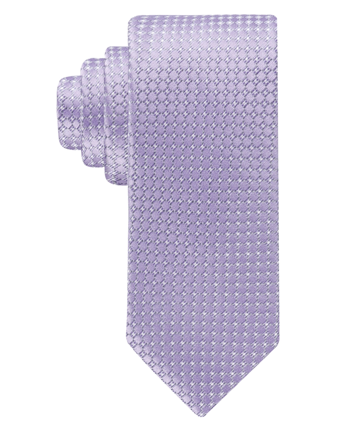 Shop Calvin Klein Men's Christy Medallion Tie In Lilac