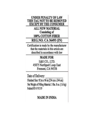 Signature Serene Hand Quilted 3-Pc. Quilt Set, Full/Queen