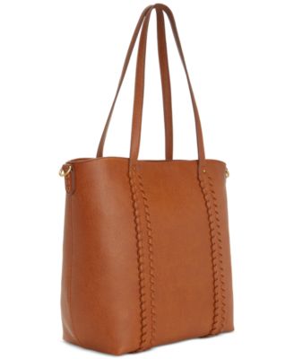 Whip-Stitch Medium Tote Bag, Exclusively Macy's