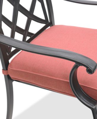 Wythburn Mix and Match Lattice Outdoor Dining Chairs, Set of 6, Created for Macy's