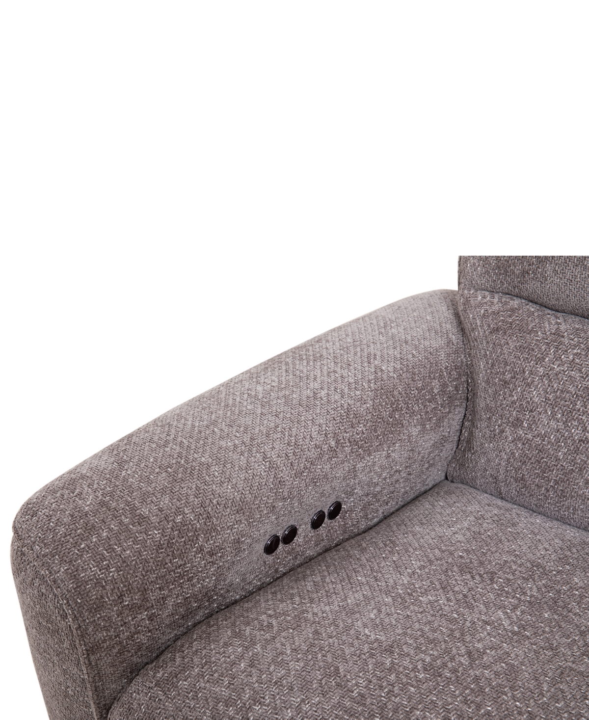 Deklyn 6-Pc. Zero Gravity Fabric Sectional with 2 Power Recliners & 1 Console, Created for Macy's