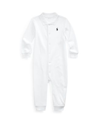 Baby Boys Cotton Classic Polo Coverall