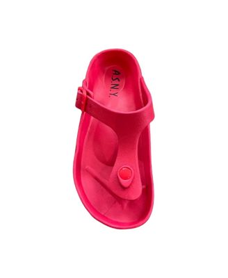 Women s Comfort Slide Thong Buckle EVA Flat Sandal