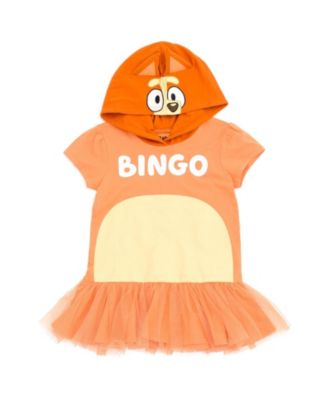 Girls Bingo Cosplay T-Shirt Dress and Leggings Outfit Set