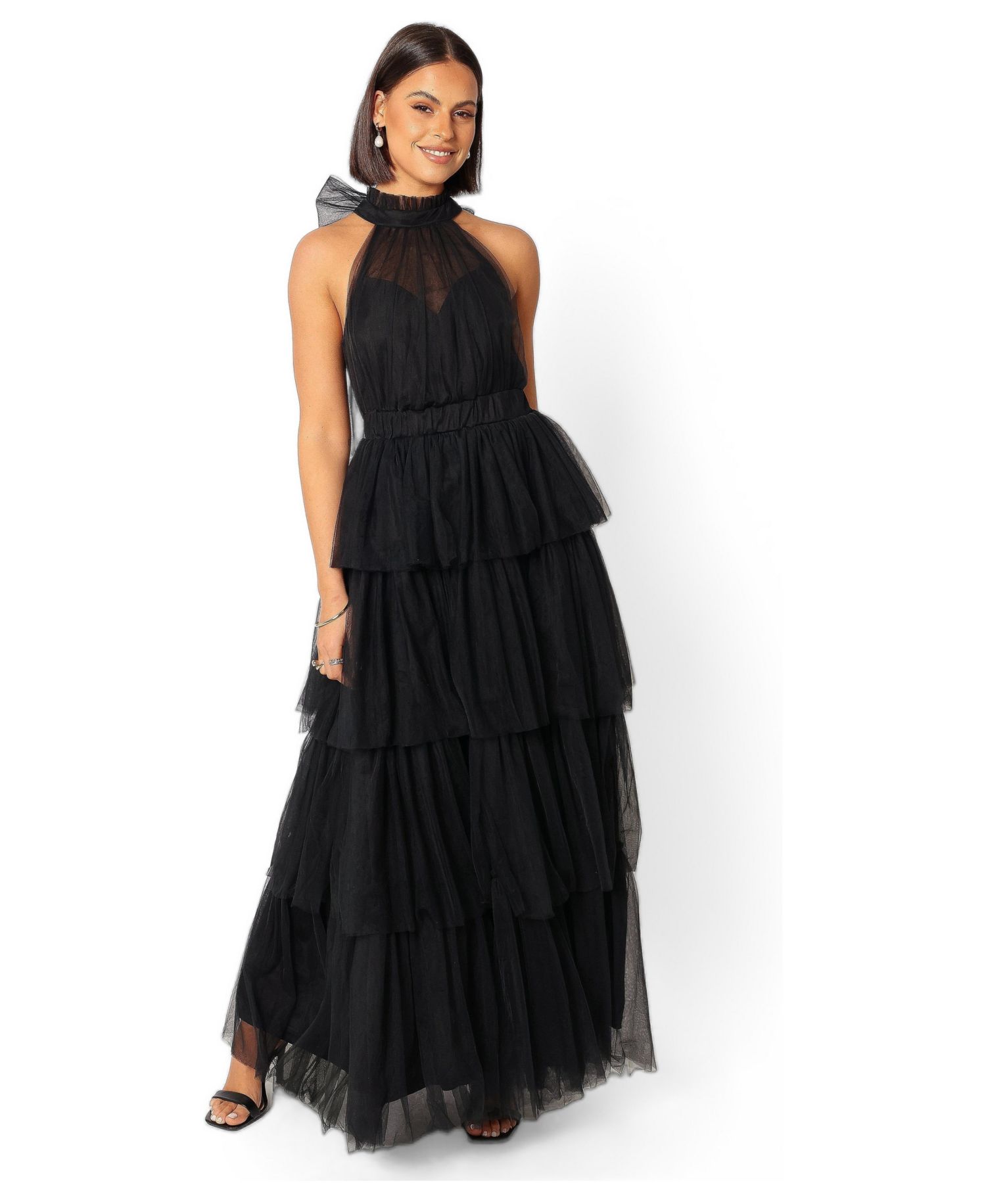Women's Frances Halter neck Maxi Dress