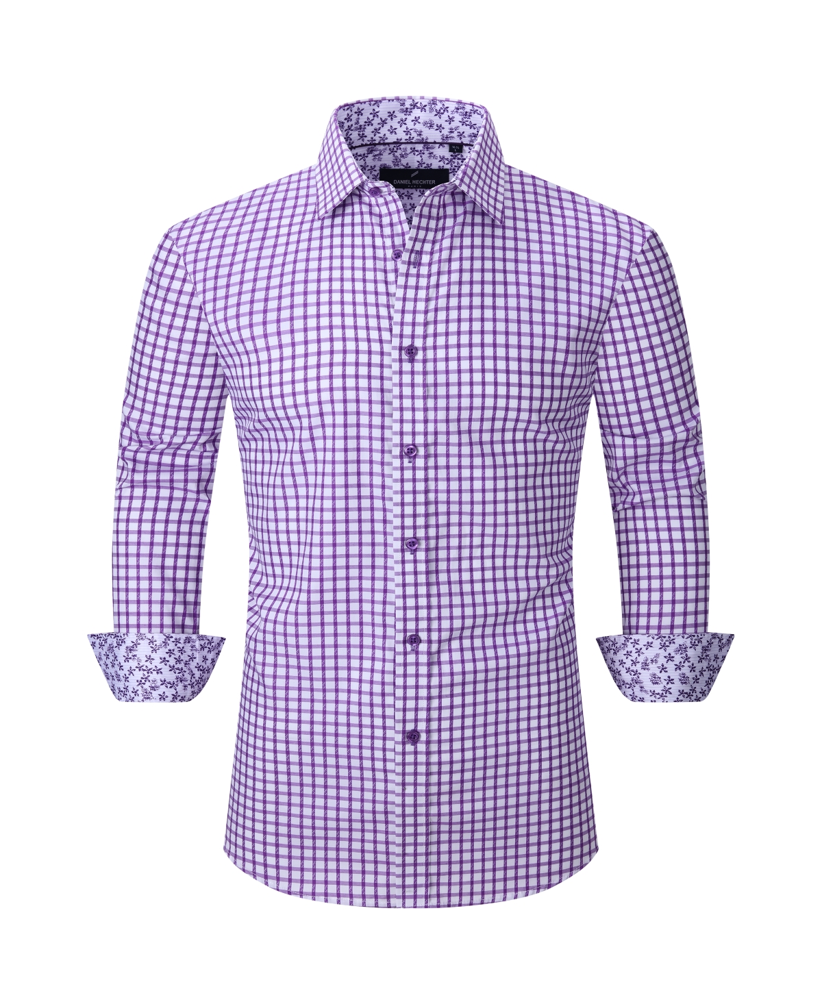 Daniel Hechter Men's Check Dress Shirt