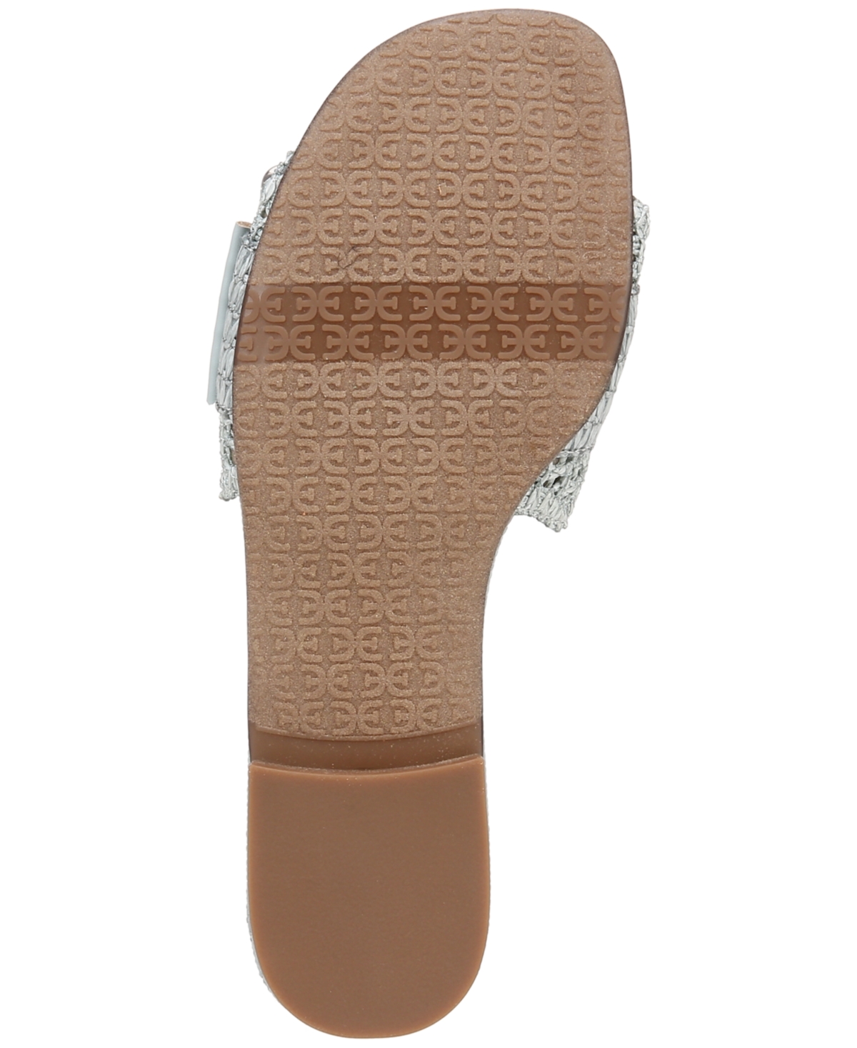 Sam Edelman Women's Bambi Raffia Buckle Slide Sandals