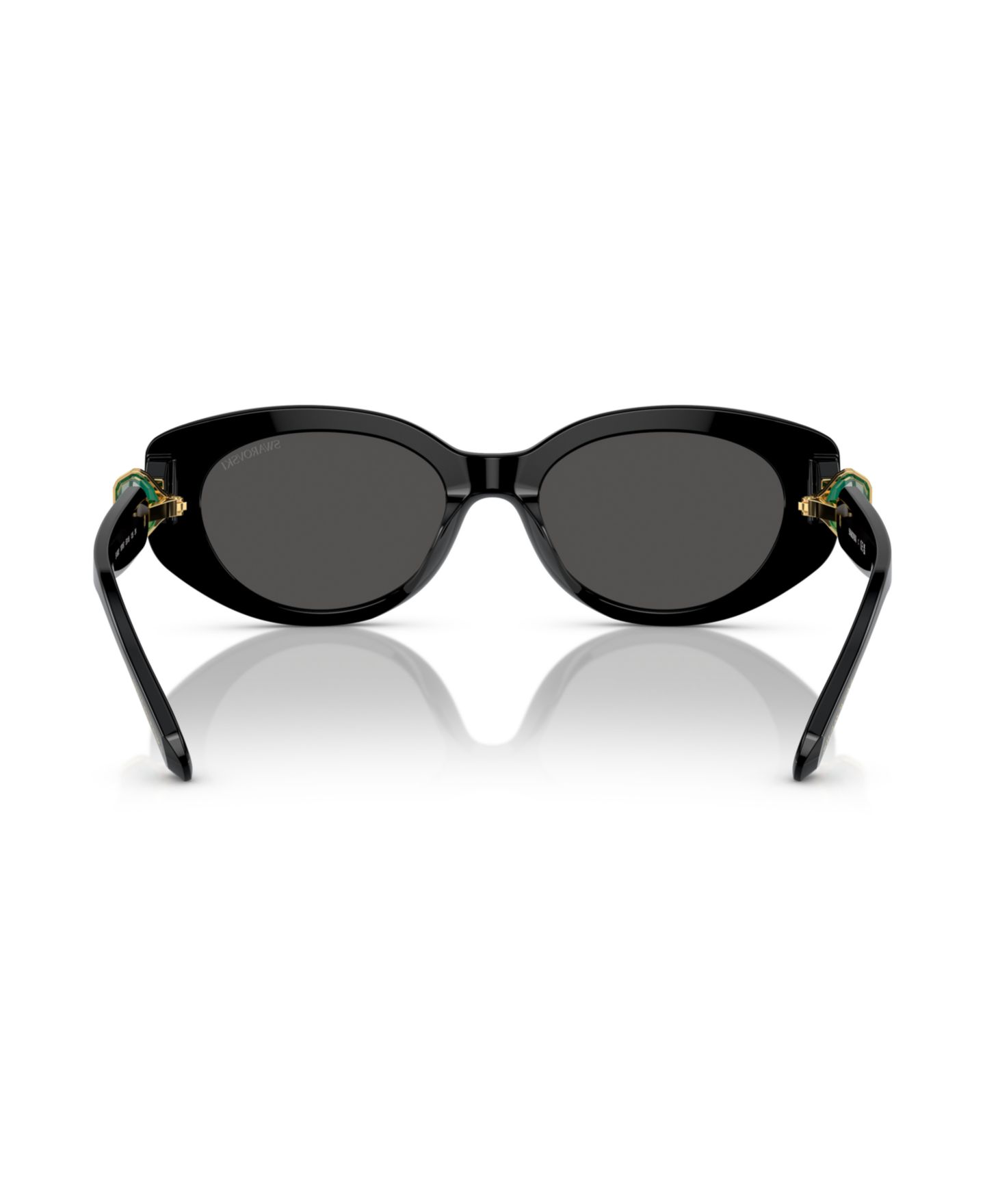 Женские солнцезащитные очки Swarovski Sunglasses SK6002, цвет: Чёрный — фото 4