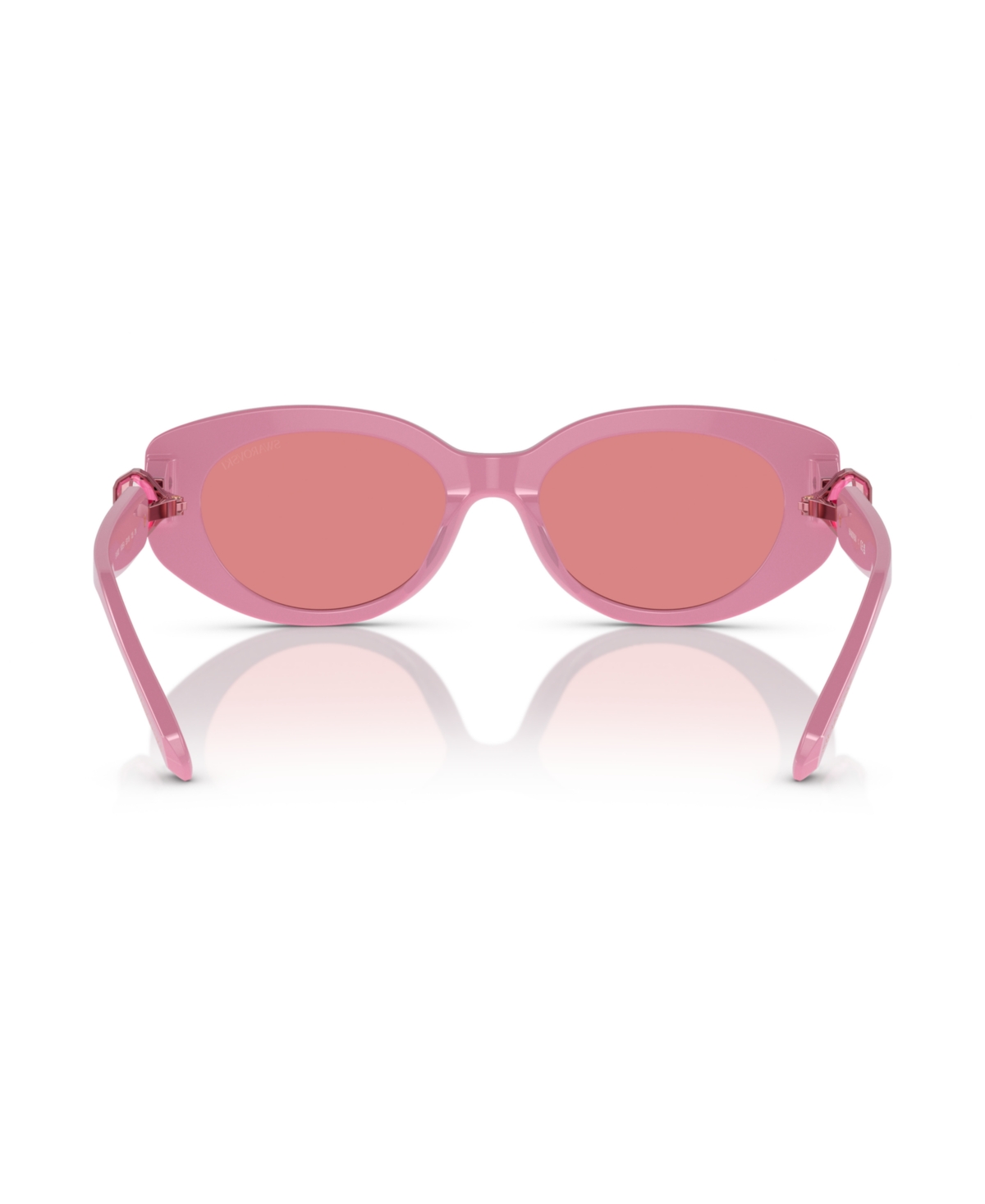 Swarovski Crystal-embellished Cat-eye Frame Sunglasses In Pink