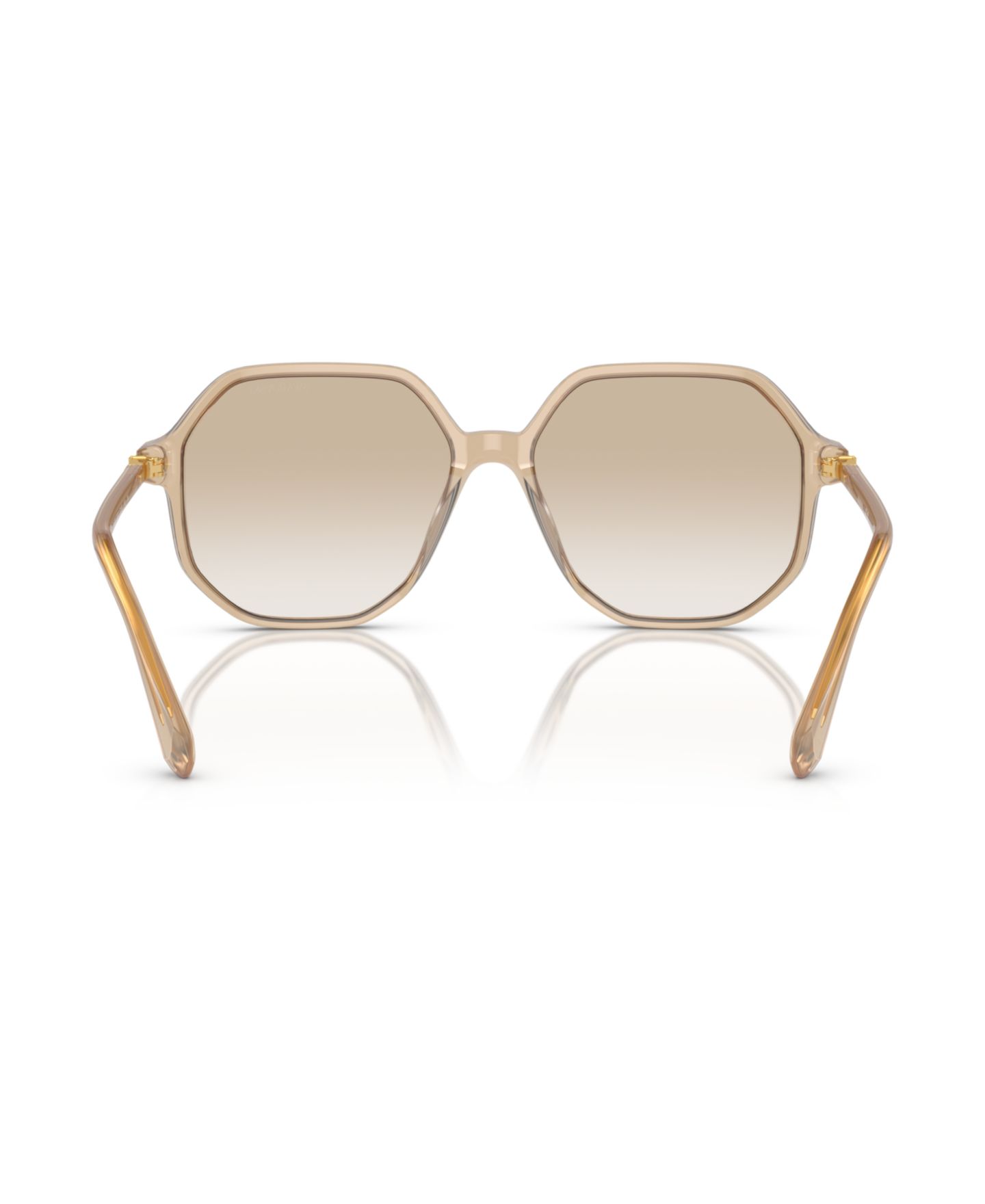 Женские солнцезащитные очки Swarovski Sunglasses, Gradient SK6003, цвет: Светлый коричневый — фото 4