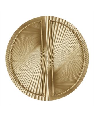 Radiant Half-Moon 2-Pc Metal Wall Decor Set