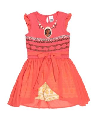 Disney Princess Frozen Girls Romper With Skirt Overlay Toddler Child - Moana 87$