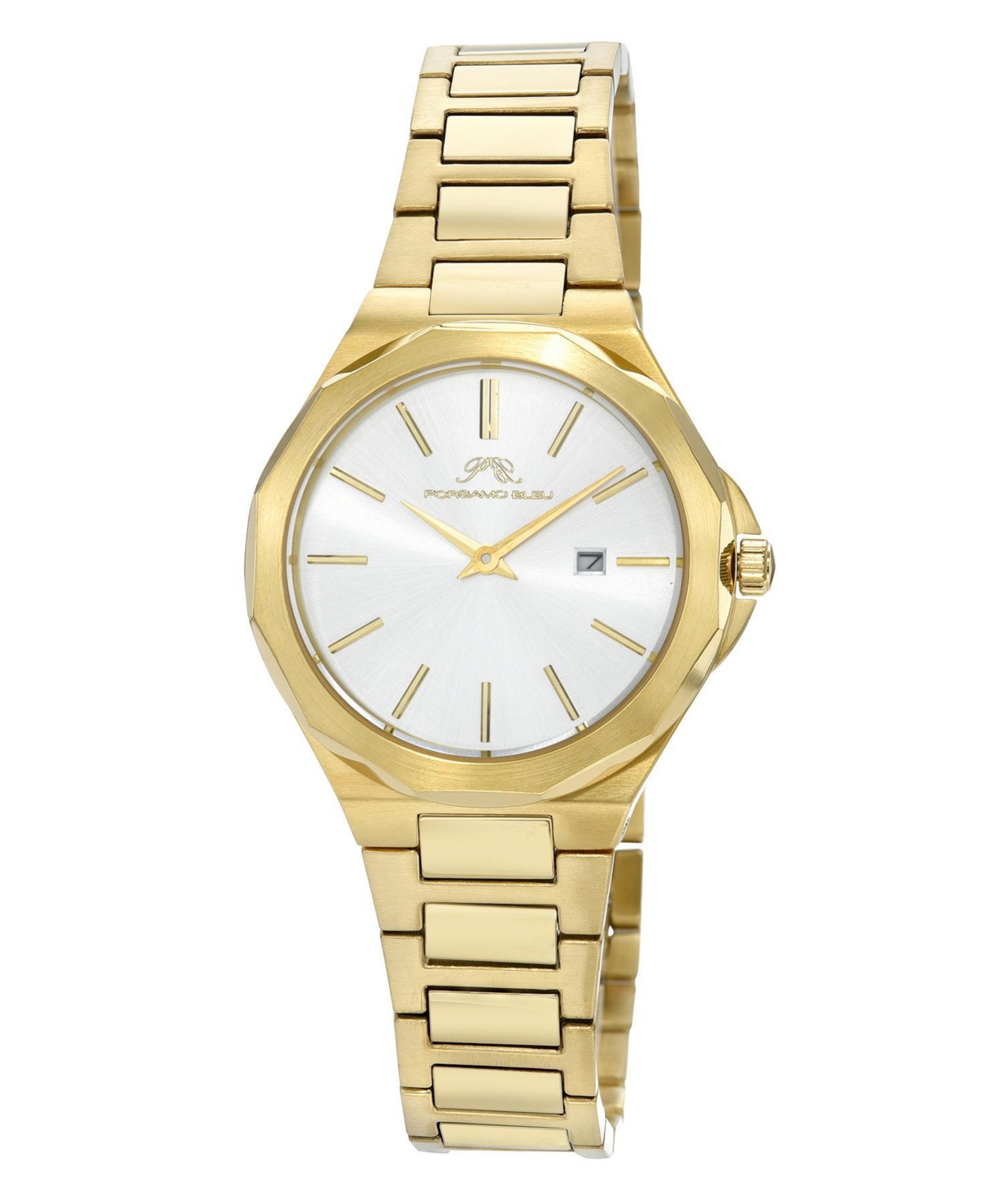 Victoria Stainless Steel Gold Tone Women's Watch 1241BVIS - Gold