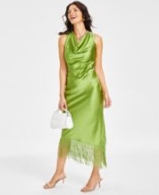 Macys fringe dress discount