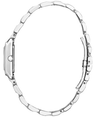 Eco-Drive Women's Bianca Stainless Steel Bracelet Watch 28mm