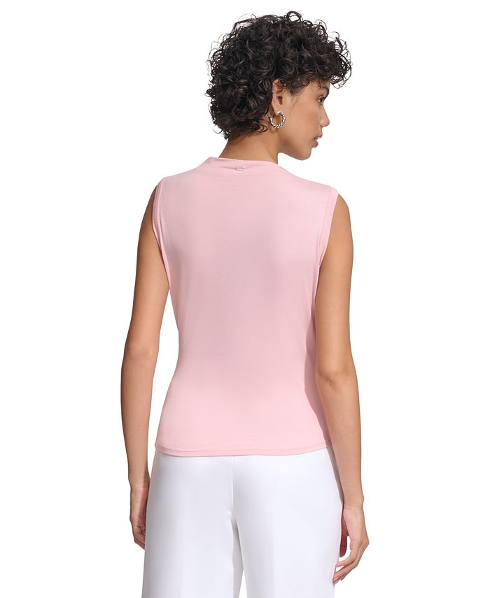 Calvin Klein Women's Sleeveless HighNeck Top Macy's