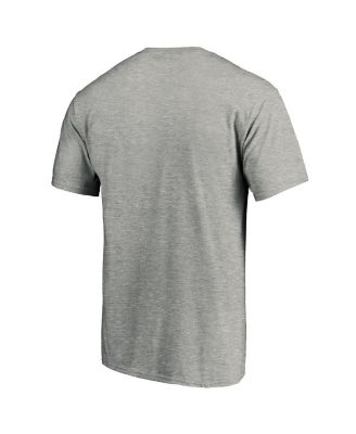 Men's Heathered Gray Dallas Cowboys Primary Logo T-shirt