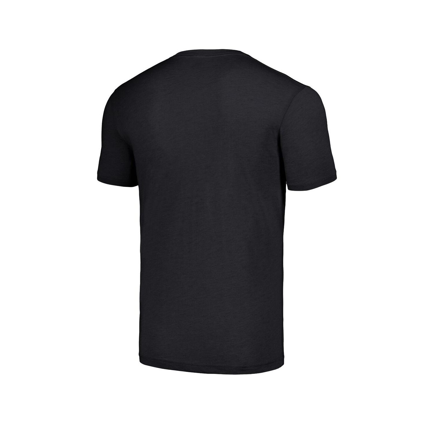 Men's Ray Lewis Charcoal Baltimore Ravens Retired Player Caricature Tri-Blend T-shirt
